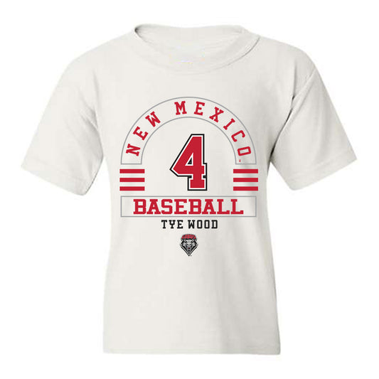 New Mexico - NCAA Baseball : Tye Wood - Classic Fashion Shersey Youth T-Shirt-0