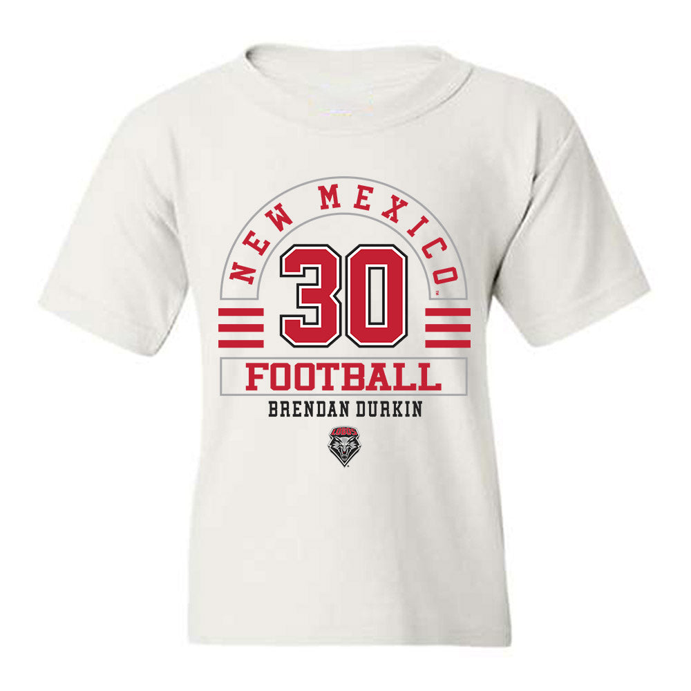 New Mexico - NCAA Football : Brendan Durkin - Classic Fashion Shersey Youth T-Shirt-0