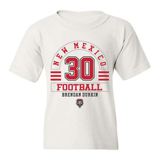 New Mexico - NCAA Football : Brendan Durkin - Classic Fashion Shersey Youth T-Shirt-0