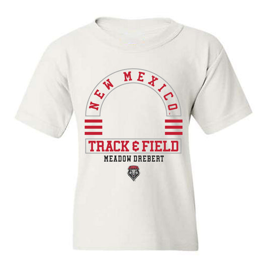 New Mexico - NCAA Women's Track & Field : Meadow Drebert - Classic Fashion Shersey Youth T-Shirt-0