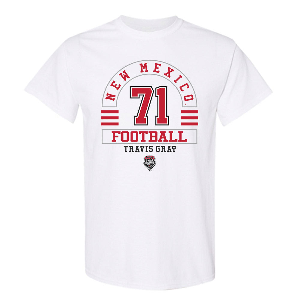 New Mexico - NCAA Football : Travis Gray - Classic Fashion Shersey T-Shirt-0