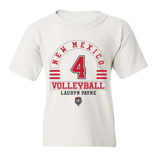 New Mexico - NCAA Women's Volleyball : Lauryn Payne - Classic Fashion Shersey Youth T-Shirt-0