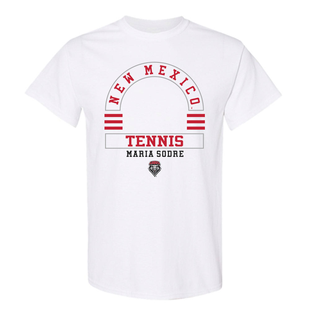 New Mexico - NCAA Women's Tennis : Maria Sodre - Classic Fashion Shersey T-Shirt-0
