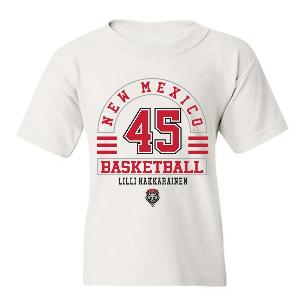 New Mexico - NCAA Women's Basketball : Lilli Hakkarainen - Classic Fashion Shersey Youth T-Shirt-0