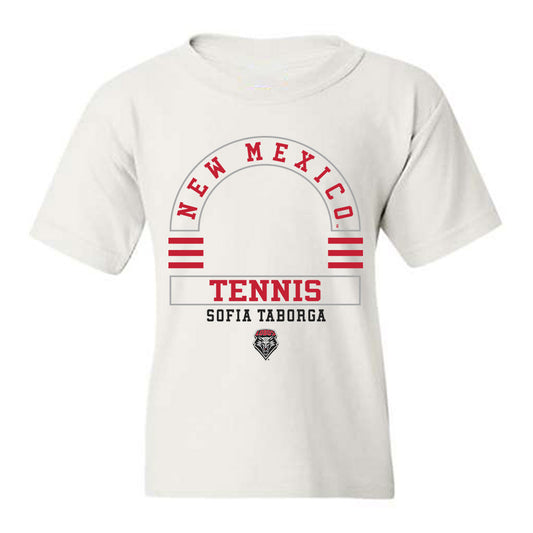 New Mexico - NCAA Women's Tennis : Sofia Taborga - Classic Fashion Shersey Youth T-Shirt-0