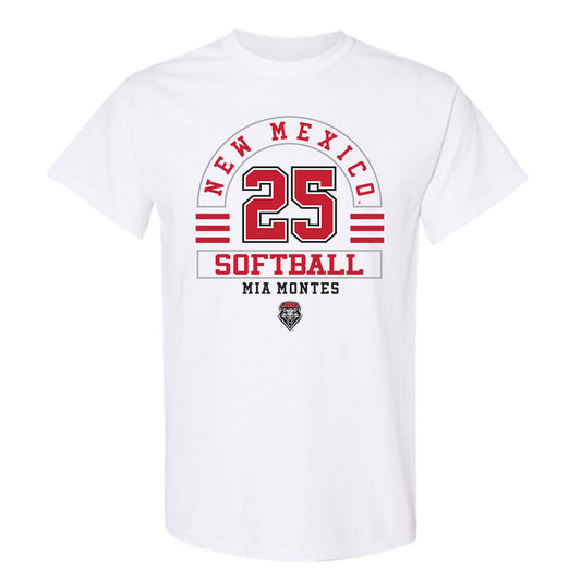 New Mexico - NCAA Softball : Mia Montes - Classic Fashion Shersey T-Shirt-0