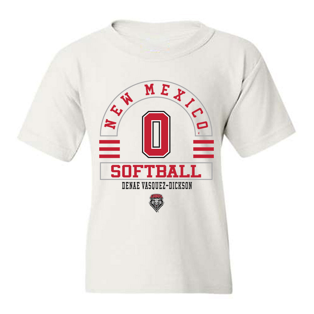 New Mexico - NCAA Softball : DeNae Vasquez-Dickson - Classic Fashion Shersey Youth T-Shirt-0