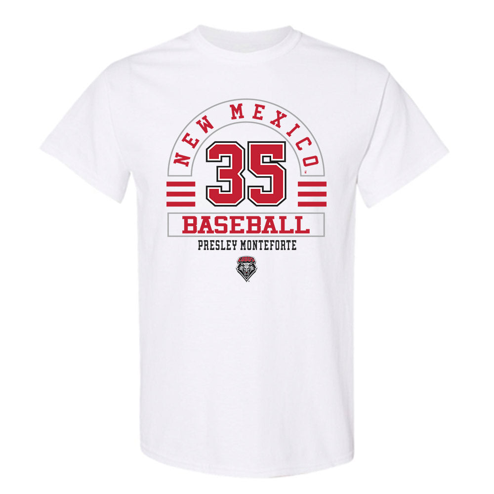 New Mexico - NCAA Baseball : Presley Monteforte - Classic Fashion Shersey T-Shirt-0