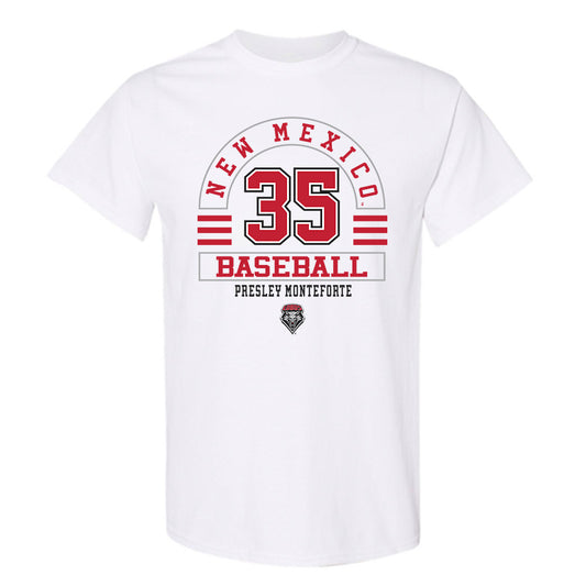 New Mexico - NCAA Baseball : Presley Monteforte - Classic Fashion Shersey T-Shirt-0