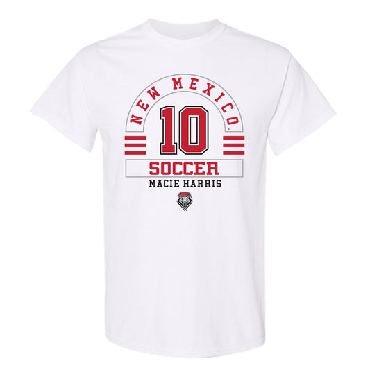New Mexico - NCAA Women's Soccer : Macie Harris - Classic Fashion Shersey T-Shirt-0
