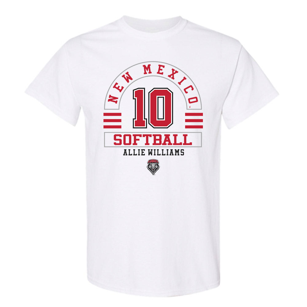 New Mexico - NCAA Softball : Allie Williams - Classic Fashion Shersey T-Shirt-0