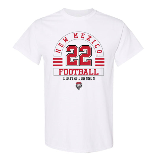 New Mexico - NCAA Football : Dimitri Johnson - Classic Fashion Shersey T-Shirt-0