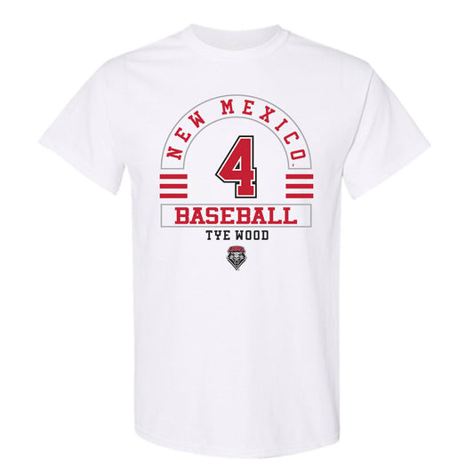 New Mexico - NCAA Baseball : Tye Wood - Classic Fashion Shersey T-Shirt-0