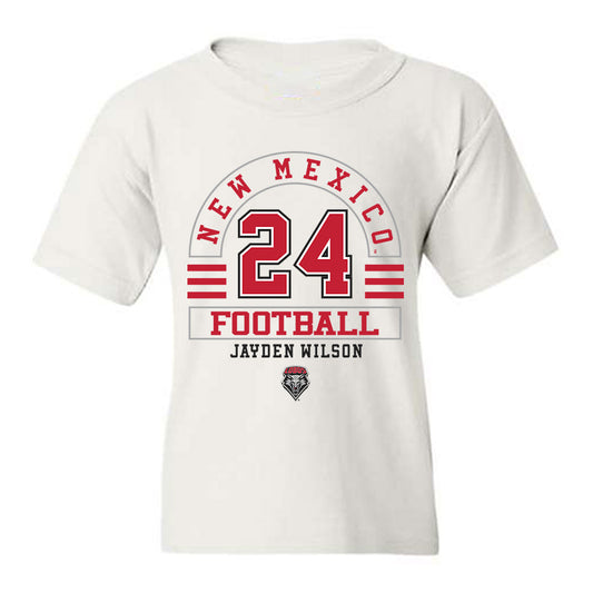 New Mexico - NCAA Football : Jayden Wilson - Classic Fashion Shersey Youth T-Shirt-0