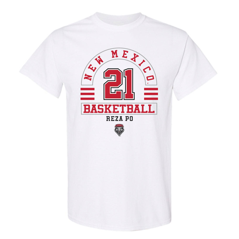 New Mexico - NCAA Women's Basketball : Reza Po - Classic Fashion Shersey T-Shirt-0