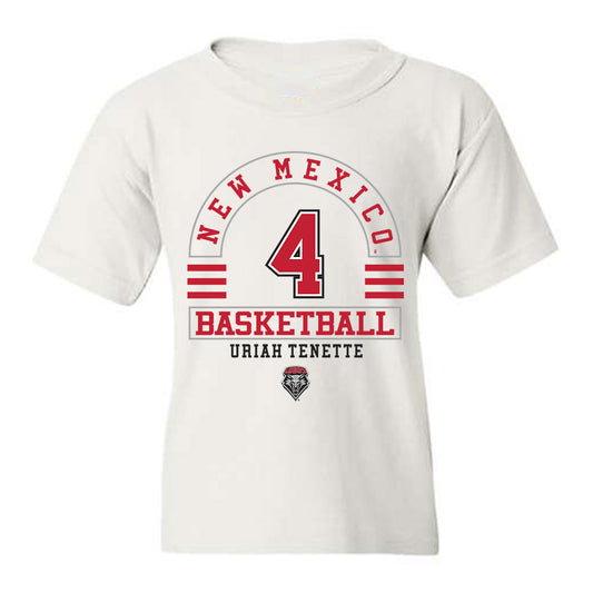 New Mexico - NCAA Men's Basketball : Uriah Tenette - Classic Fashion Shersey Youth T-Shirt-0