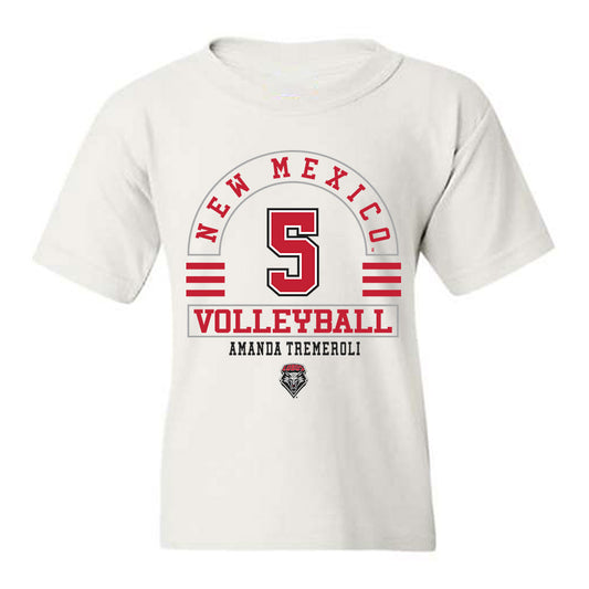 New Mexico - NCAA Women's Volleyball : Amanda Tremeroli - Classic Fashion Shersey Youth T-Shirt-0