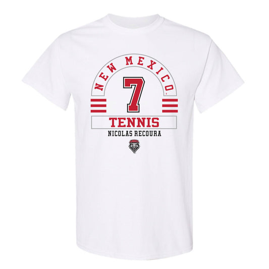 New Mexico - NCAA Men's Tennis : Nicolas Recoura - Classic Fashion Shersey T-Shirt-0