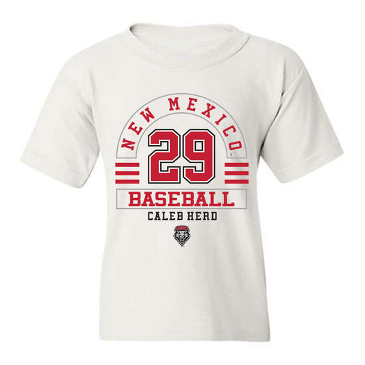 New Mexico - NCAA Baseball : Caleb Herd - Classic Fashion Shersey Youth T-Shirt-0
