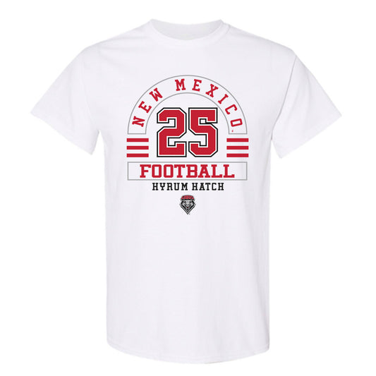 New Mexico - NCAA Football : Hyrum Hatch - Classic Fashion Shersey T-Shirt-0