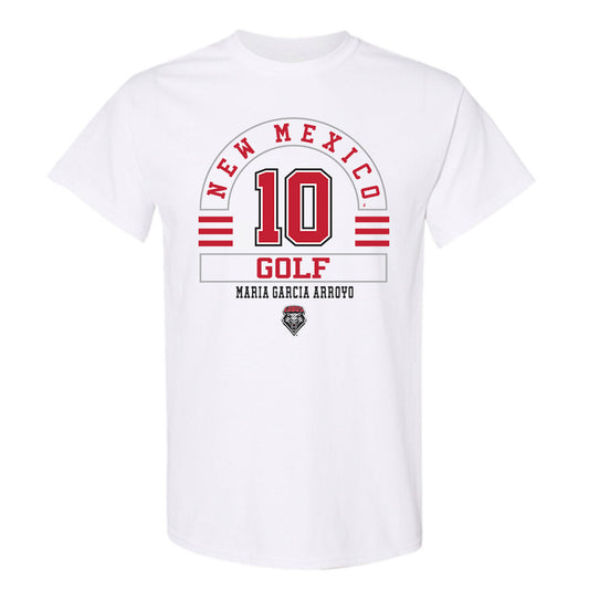 New Mexico - NCAA Women's Golf : Maria Garcia Arroyo - Classic Fashion Shersey T-Shirt-0