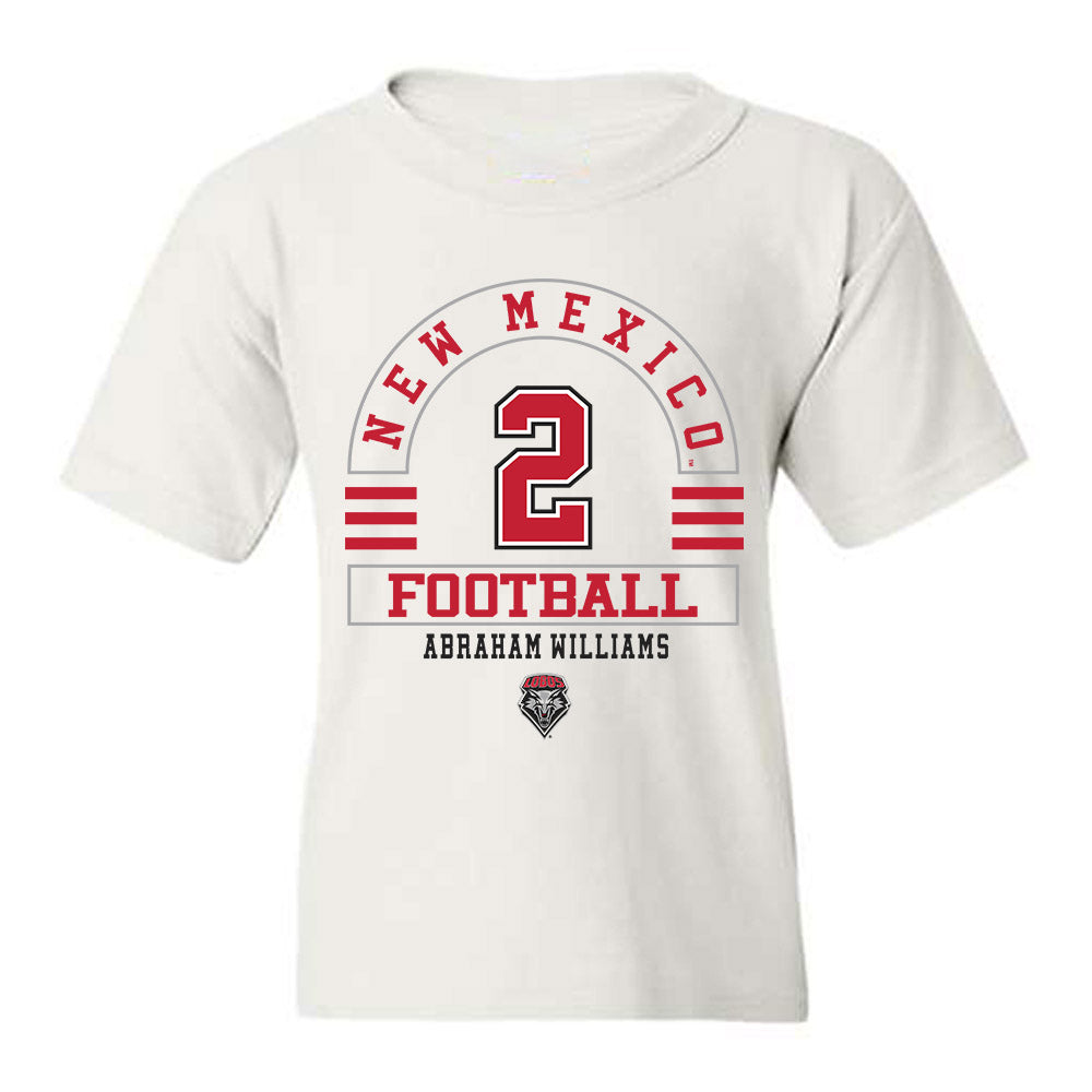 New Mexico - NCAA Football : Abraham Williams - Classic Fashion Shersey Youth T-Shirt-0