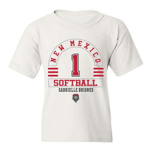 New Mexico - NCAA Softball : Gabrielle Briones - Classic Fashion Shersey Youth T-Shirt-0