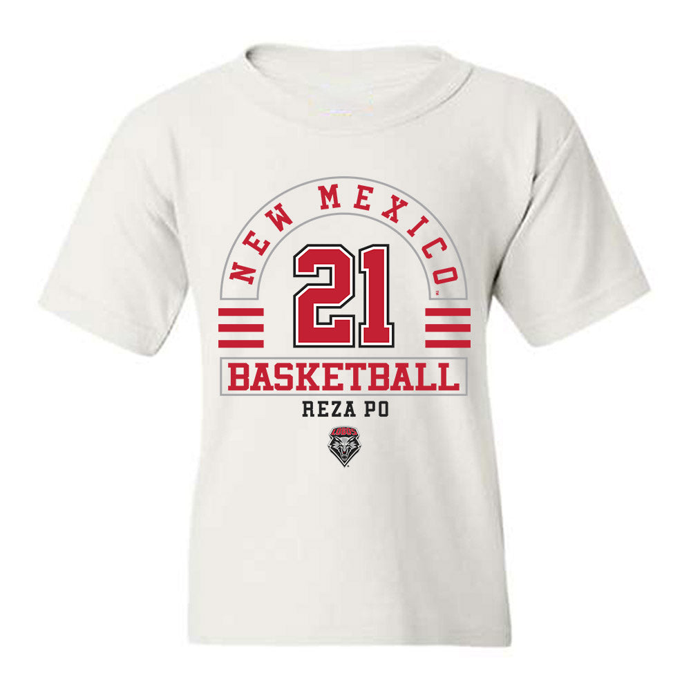 New Mexico - NCAA Women's Basketball : Reza Po - Classic Fashion Shersey Youth T-Shirt-0