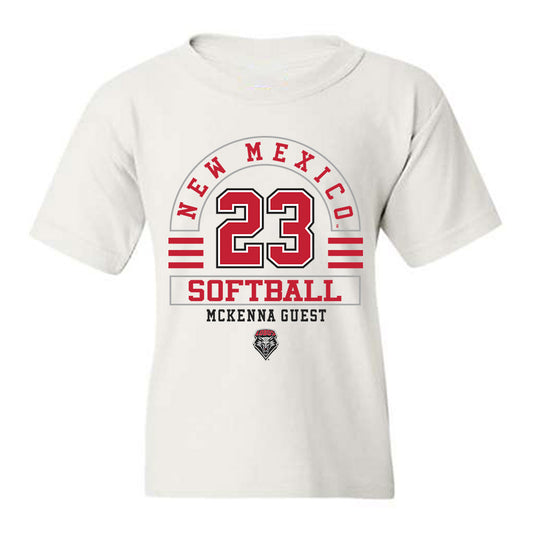 New Mexico - NCAA Softball : McKenna Guest - Classic Fashion Shersey Youth T-Shirt-0