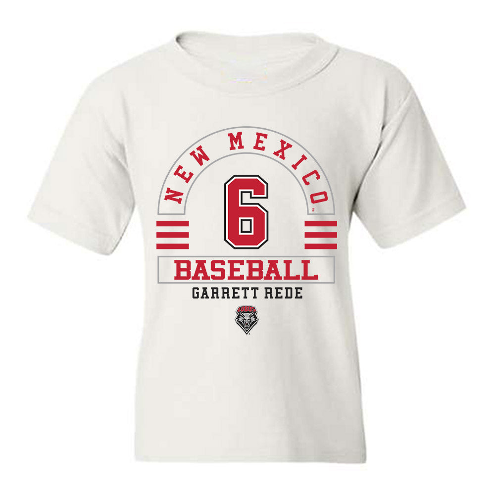 New Mexico - NCAA Baseball : Garrett Rede - Classic Fashion Shersey Youth T-Shirt-0