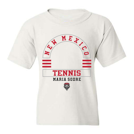 New Mexico - NCAA Women's Tennis : Maria Sodre - Classic Fashion Shersey Youth T-Shirt-0