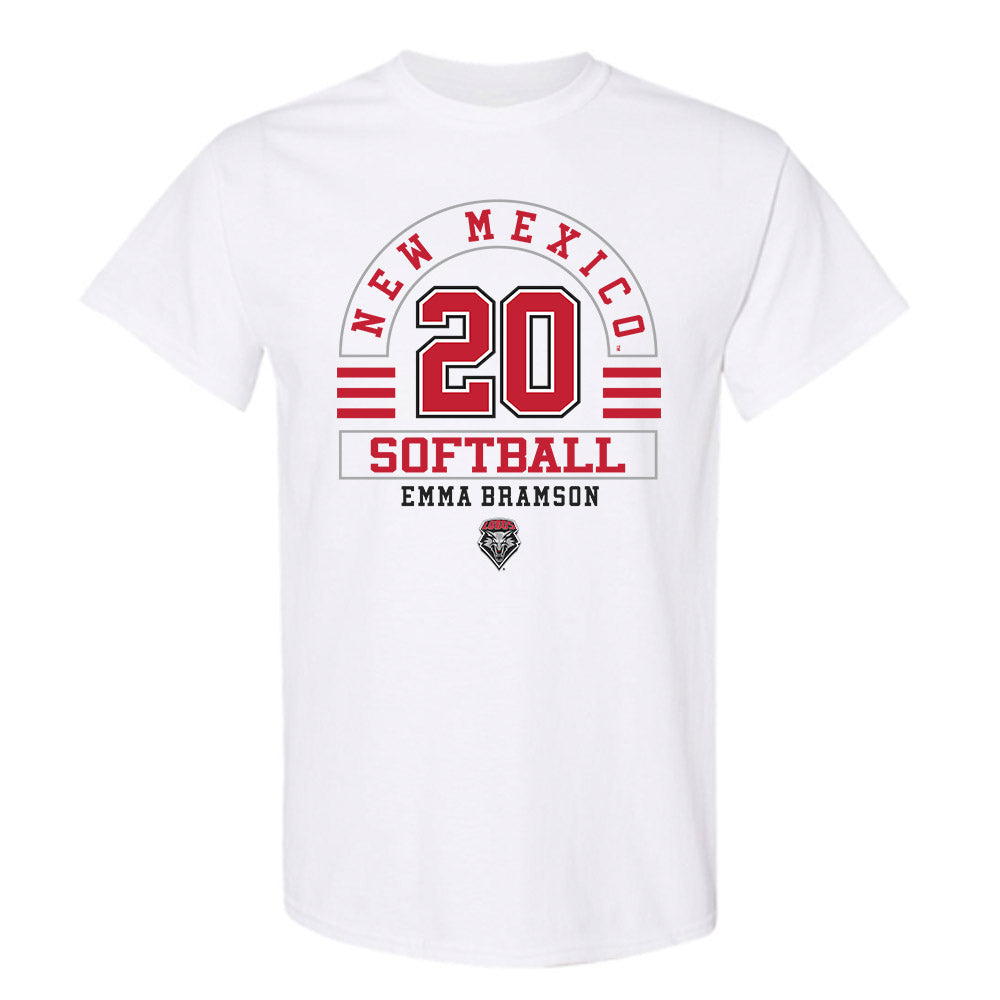 New Mexico - NCAA Softball : Emma Bramson - Classic Fashion Shersey T-Shirt-0