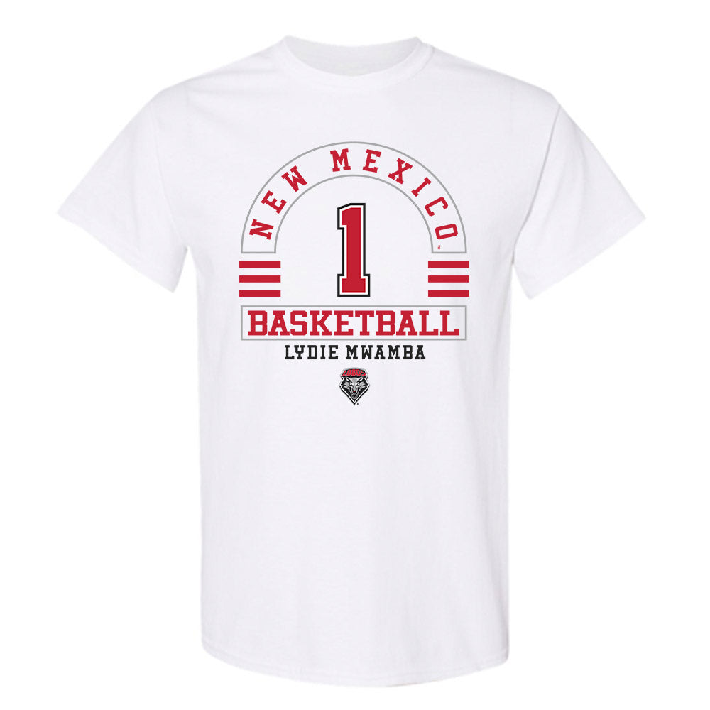 New Mexico - NCAA Women's Basketball : Lydie Mwamba - Classic Fashion Shersey T-Shirt-0