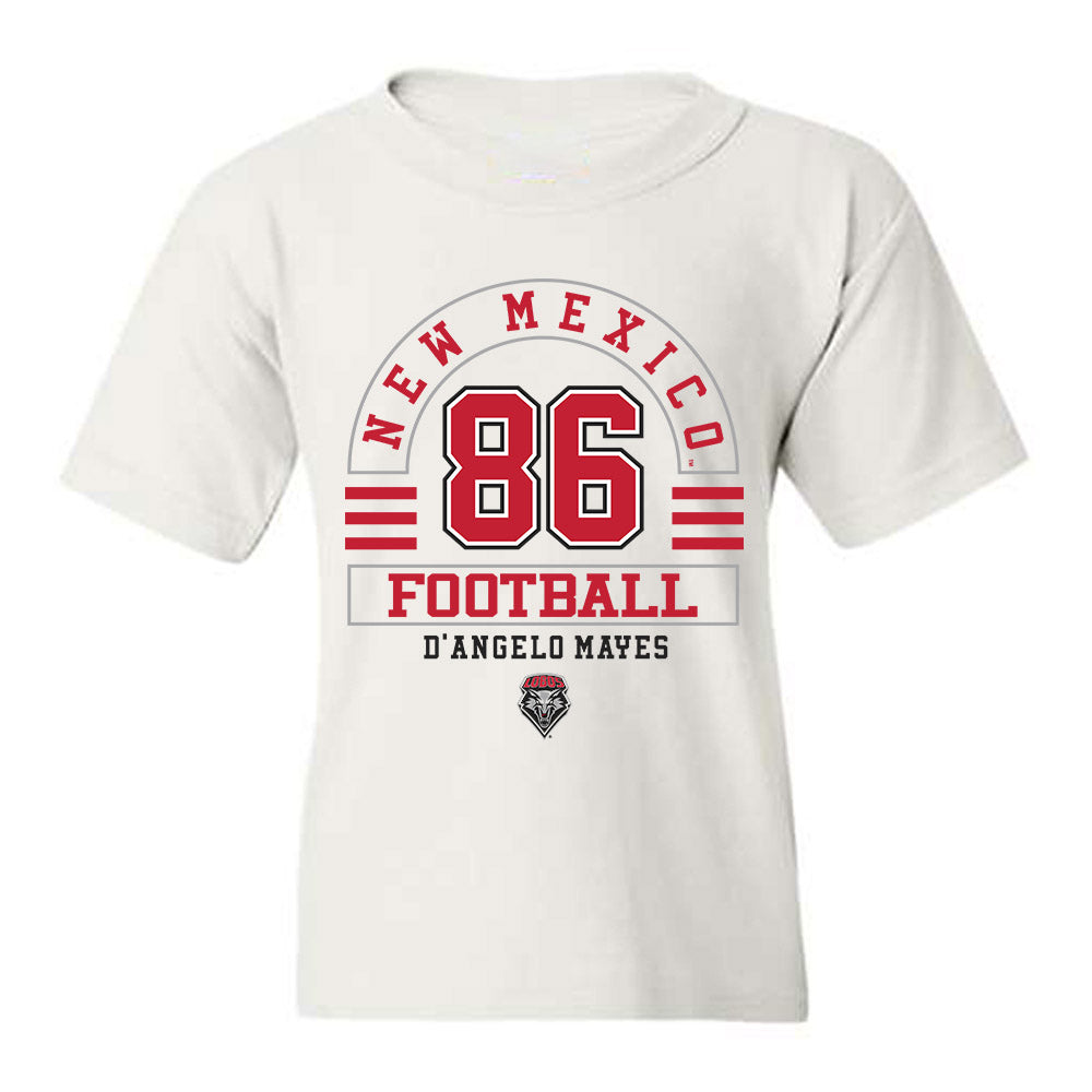 New Mexico - NCAA Football : D'Angelo Mayes - Classic Fashion Shersey Youth T-Shirt-0