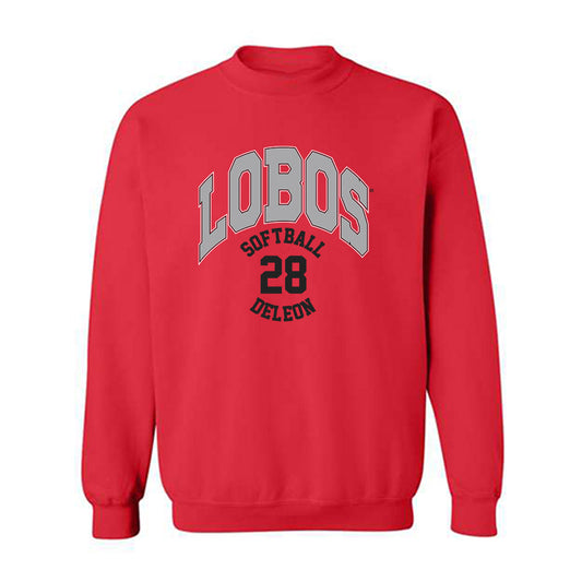 New Mexico - NCAA Softball : Jessica Deleon - Classic Fashion Shersey Crewneck Sweatshirt-0