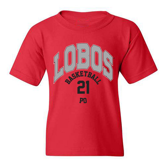 New Mexico - NCAA Women's Basketball : Reza Po - Classic Fashion Shersey Youth T-Shirt-0