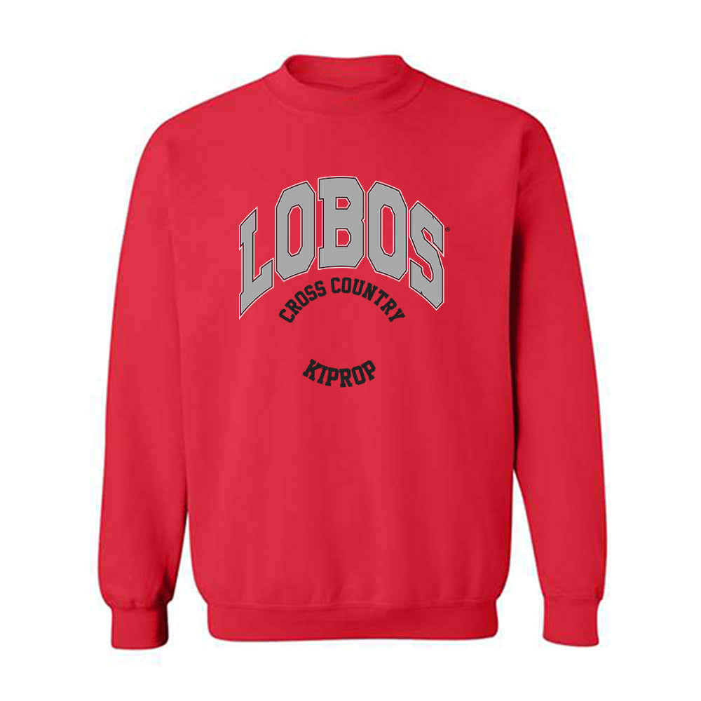 New Mexico - NCAA Men's Cross Country : Lukas Kiprop - Classic Fashion Shersey Crewneck Sweatshirt-0