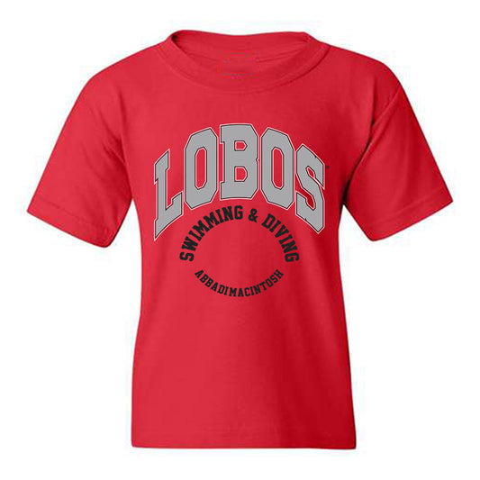 New Mexico - NCAA Women's Swimming & Diving : Esme Abbadi-MacIntosh - Classic Fashion Shersey Youth T-Shirt-0