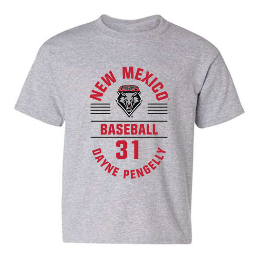 New Mexico - NCAA Baseball : Dayne Pengelly - Classic Fashion Shersey Youth T-Shirt-0