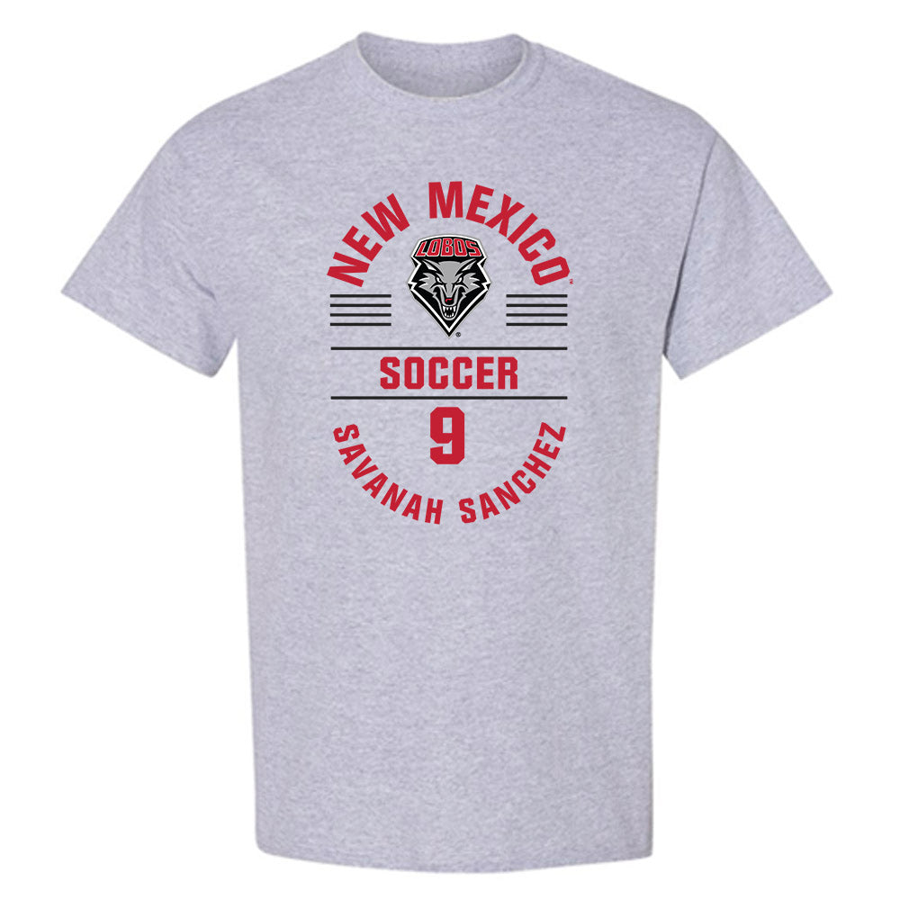 New Mexico - NCAA Women's Soccer : Savanah Sanchez - Classic Fashion Shersey T-Shirt-0