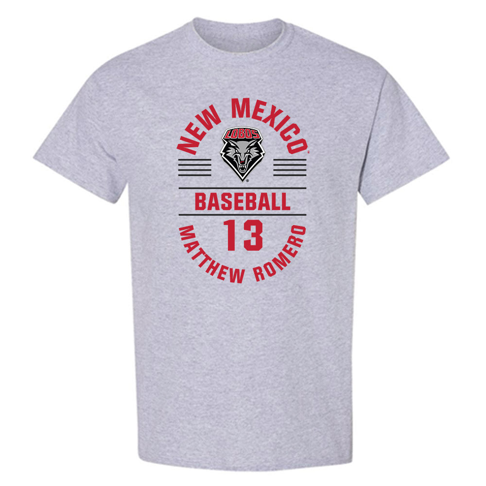 New Mexico - NCAA Baseball : Matthew Romero - Classic Fashion Shersey T-Shirt-0