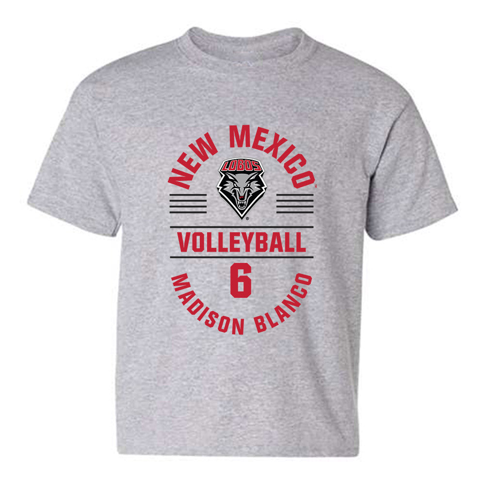 New Mexico - NCAA Women's Volleyball : Madison Blanco - Classic Fashion Shersey Youth T-Shirt-0