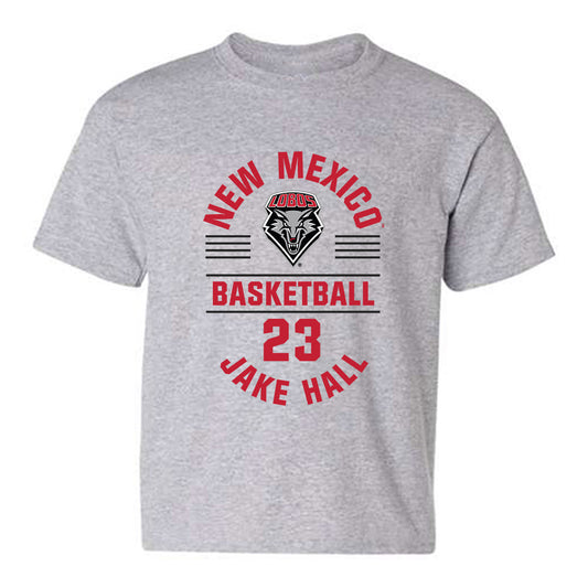 New Mexico - NCAA Men's Basketball : Jake Hall - Classic Fashion Shersey Youth T-Shirt-0