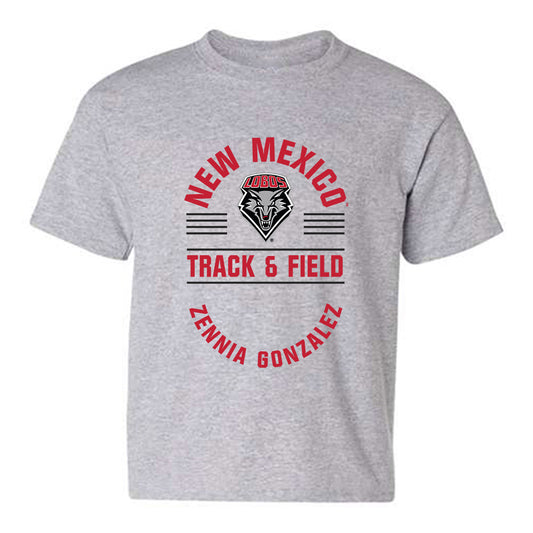 New Mexico - NCAA Women's Track & Field : Zennia Gonzalez - Classic Fashion Shersey Youth T-Shirt-0