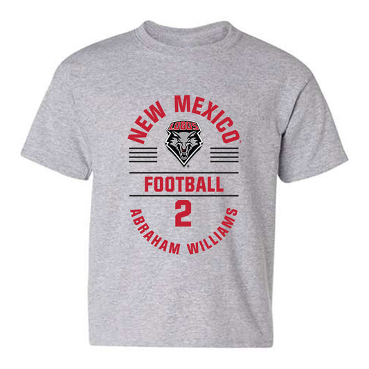 New Mexico - NCAA Football : Abraham Williams - Classic Fashion Shersey Youth T-Shirt-0