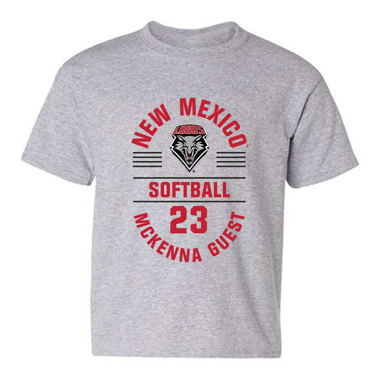 New Mexico - NCAA Softball : McKenna Guest - Classic Fashion Shersey Youth T-Shirt-0