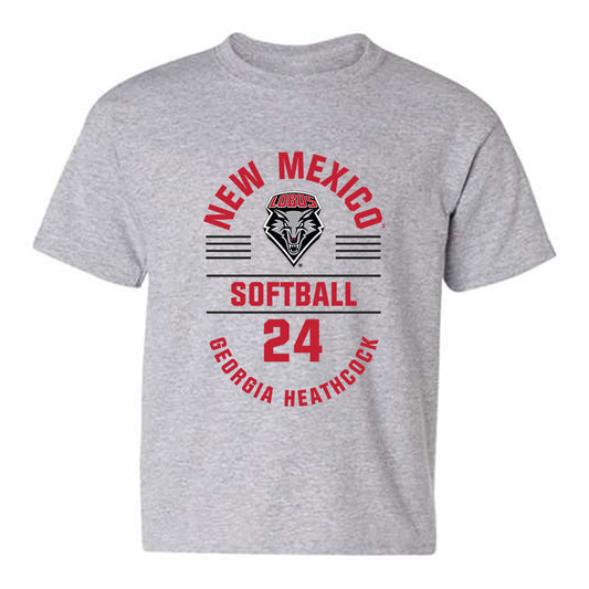 New Mexico - NCAA Softball : Georgia Heathcock - Classic Fashion Shersey Youth T-Shirt-0