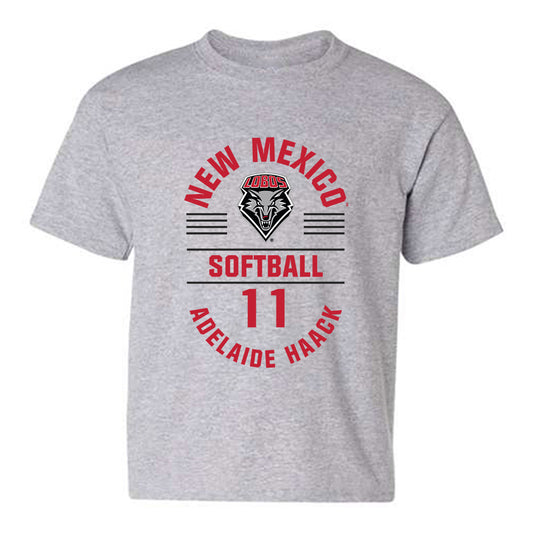 New Mexico - NCAA Softball : Adelaide Haack - Classic Fashion Shersey Youth T-Shirt-0