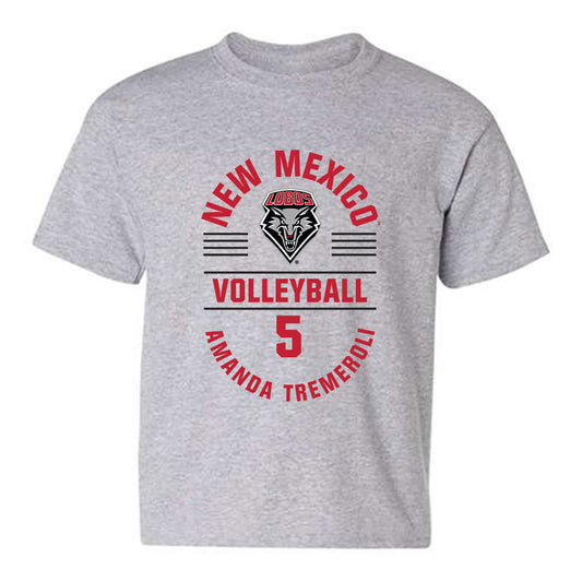 New Mexico - NCAA Women's Volleyball : Amanda Tremeroli - Classic Fashion Shersey Youth T-Shirt-0