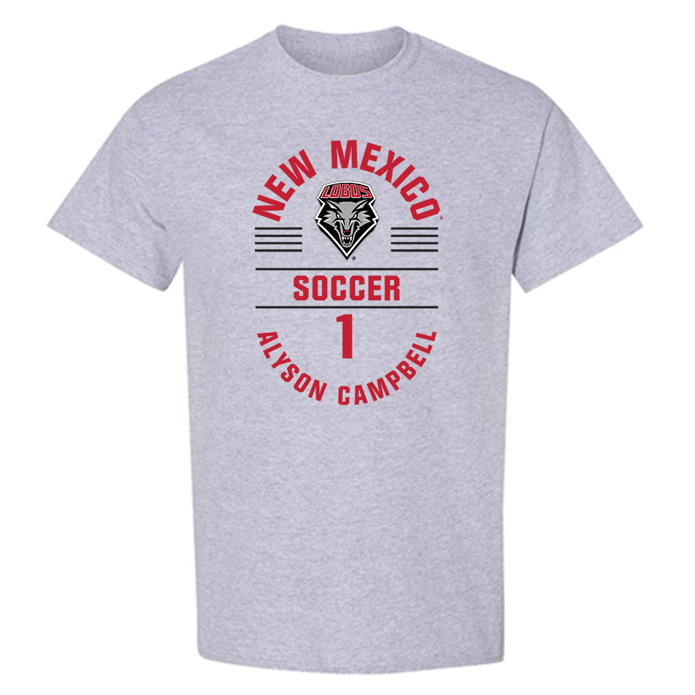 New Mexico - NCAA Women's Soccer : Alyson Campbell - Classic Fashion Shersey T-Shirt-0